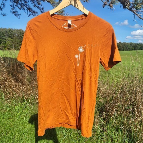 Wish You Were Northwest Wish Orange Short Sleeve Tee - Picture 1 of 6
